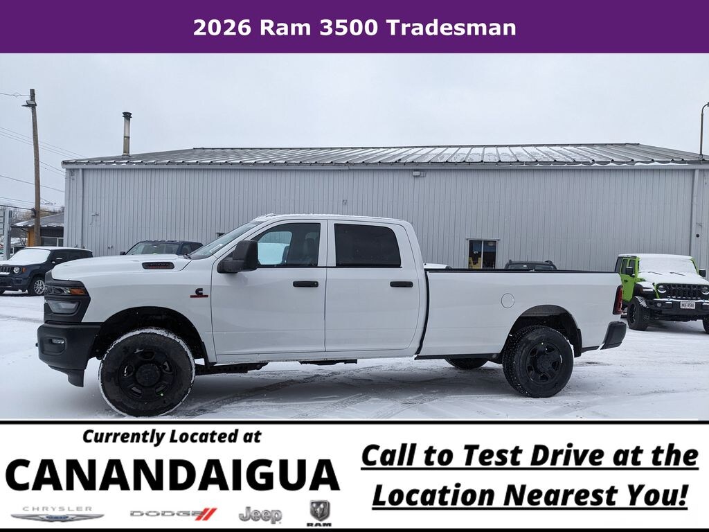 New 2026 Ram 3500 Tradesman Pickup