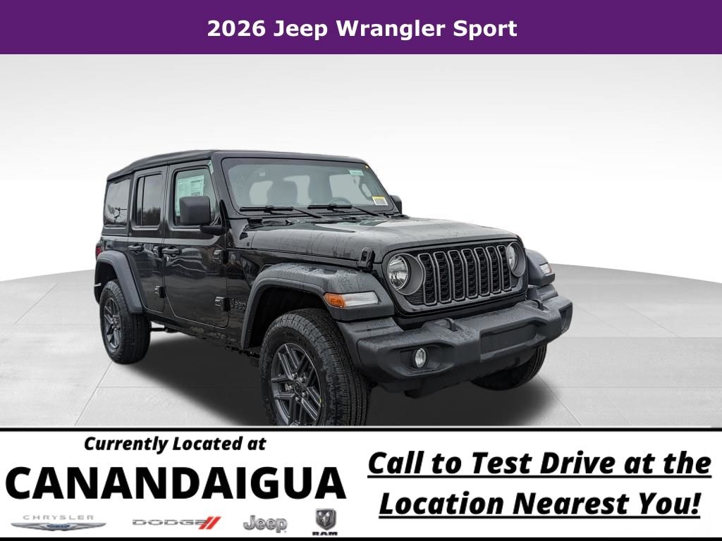 New 2026 Jeep Wrangler Sport Sport Utility