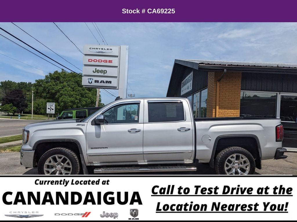 Used 2018 GMC Sierra 1500 SLT Truck Crew Cab