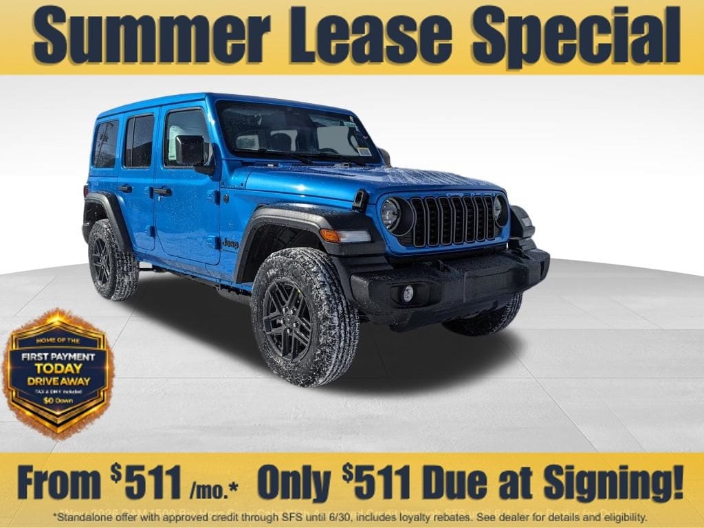 New 2026 Jeep Wrangler Sport S Sport Utility