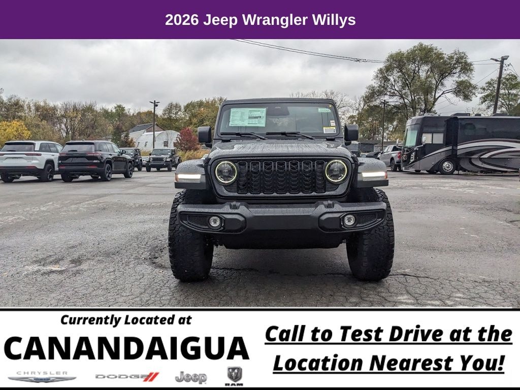 New 2026 Jeep Wrangler Willys Sport Utility