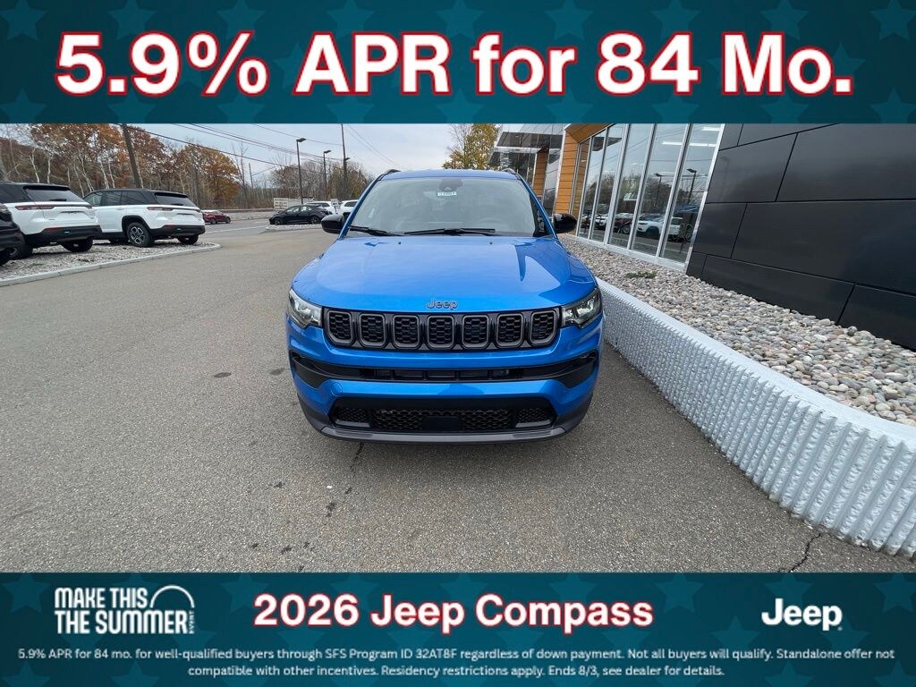 New 2026 Jeep Compass Latitude Sport Utility
