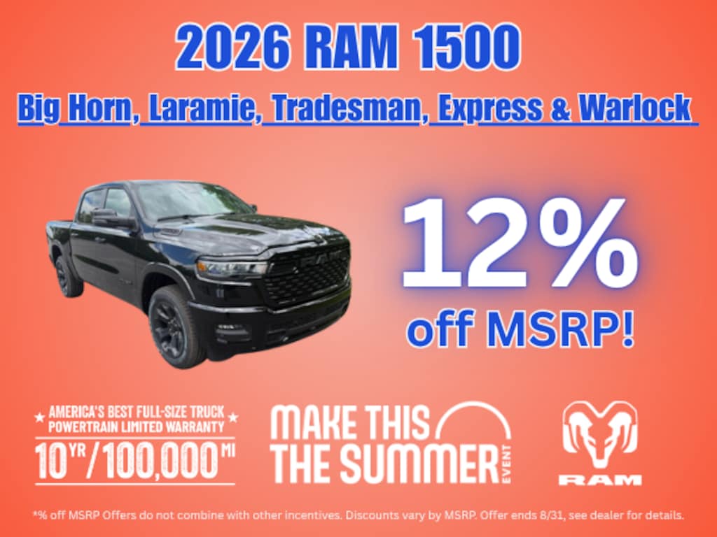 New 2026 Ram 1500 Big Horn/Lone Star Pickup