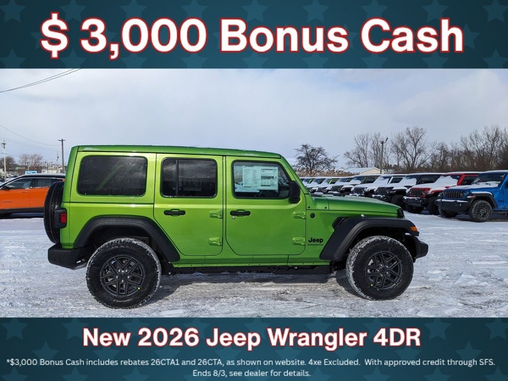 New 2026 Jeep Wrangler Sport S Sport Utility