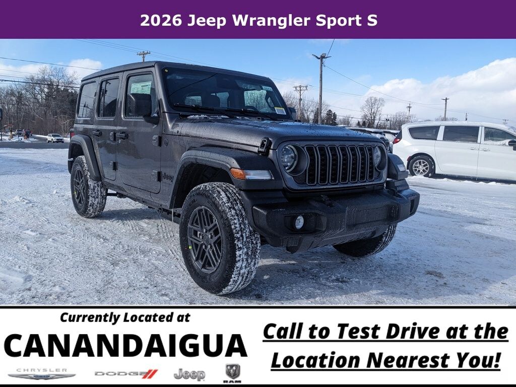 New 2026 Jeep Wrangler Sport S Sport Utility