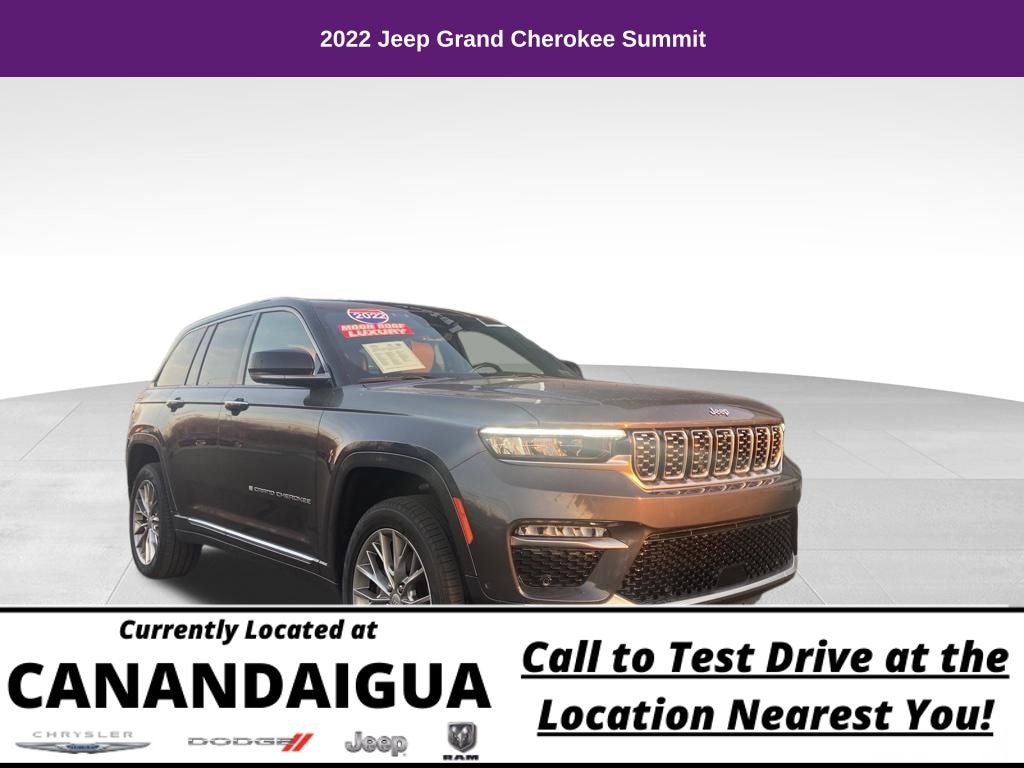 Used 2022 Jeep Grand Cherokee Summit SUV