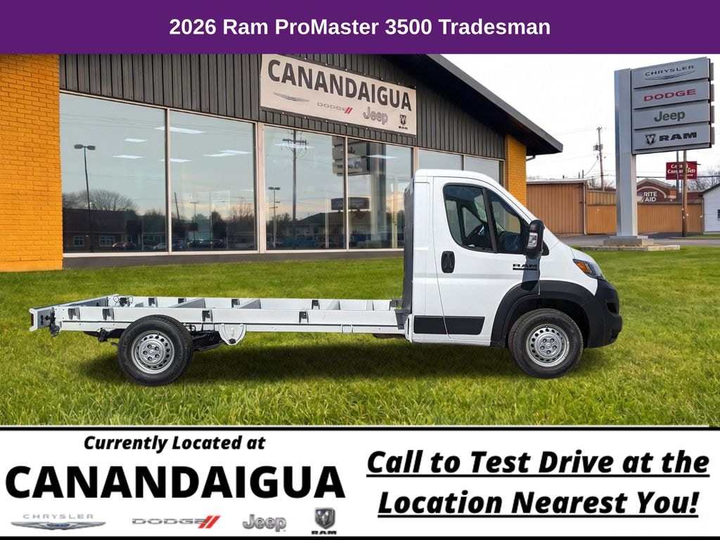 New 2026 Ram Promaster 3500 Cutaway Low Roof