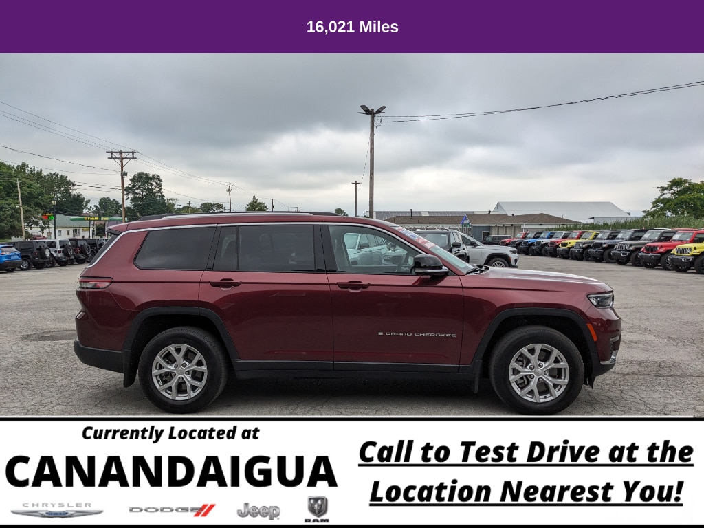 Used 2023 Jeep Grand Cherokee L Limited with VIN 1C4RJKBG6P8766787 for sale in Canandaigua, NY