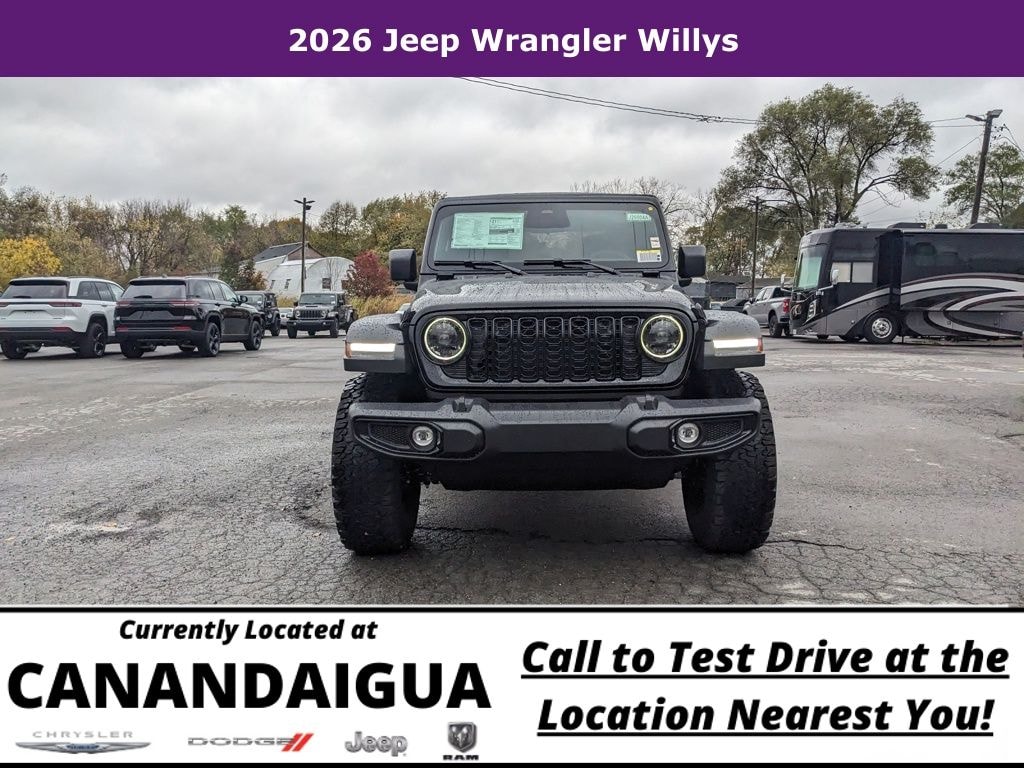 New 2026 Jeep Wrangler Willys Sport Utility