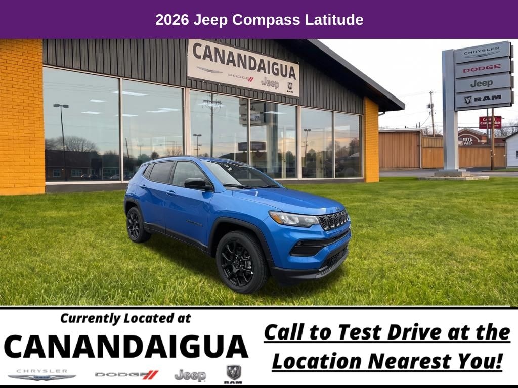 New 2026 Jeep Compass Latitude Sport Utility