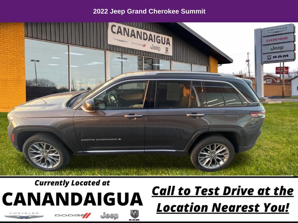 Used 2022 Jeep Grand Cherokee Summit SUV