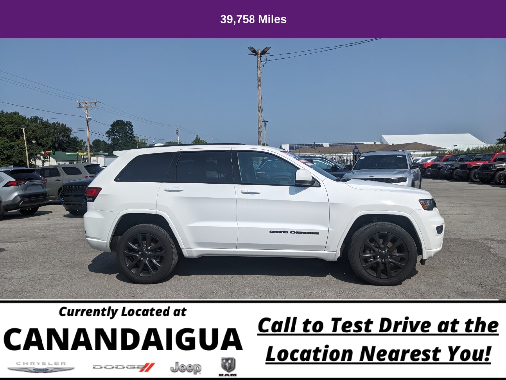 Used 2021 Jeep Grand Cherokee Laredo X with VIN 1C4RJFAGXMC795744 for sale in Canandaigua, NY