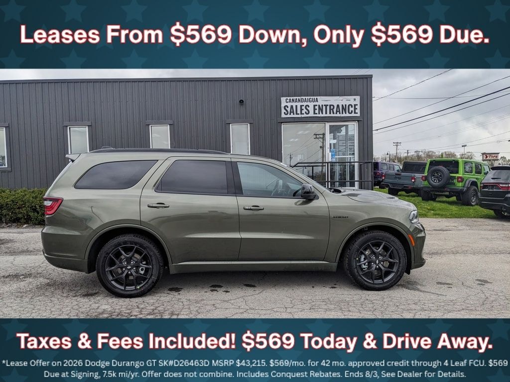 New 2026 Dodge Durango GT Hemi V8 Sport Utility