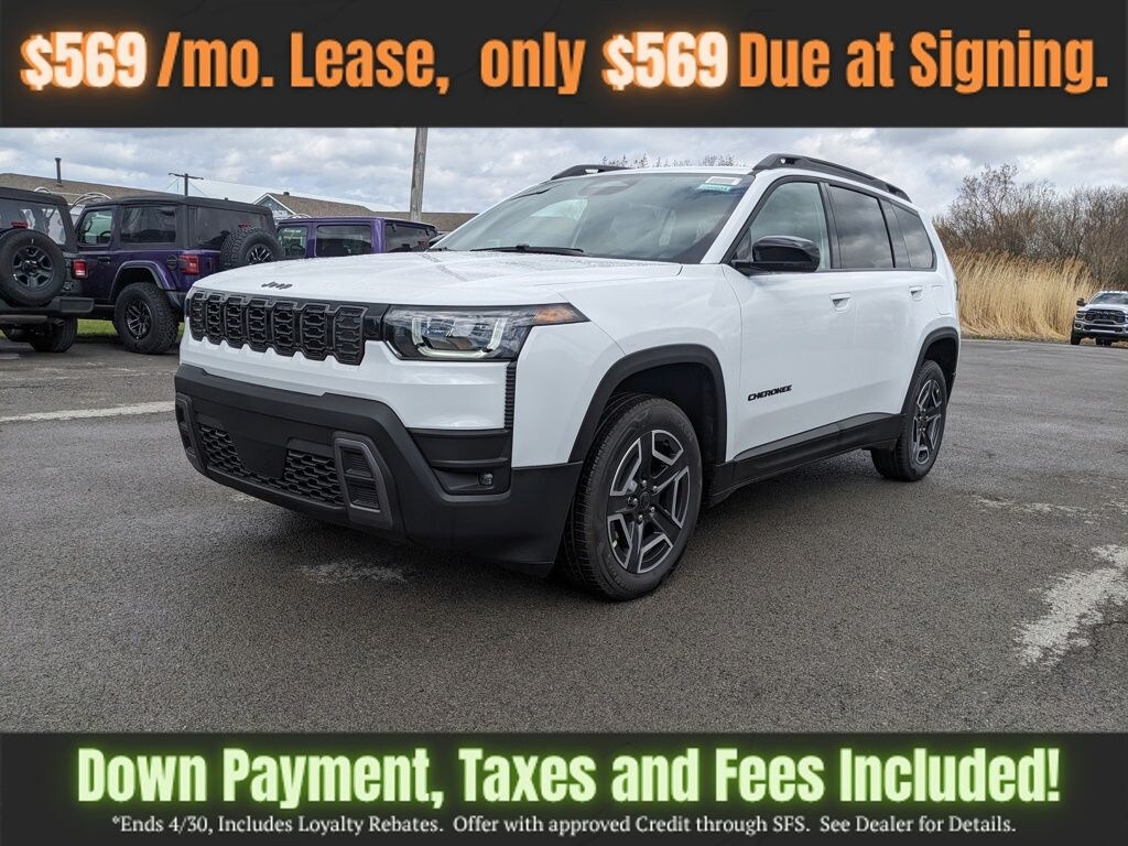 New 2026 Jeep Cherokee Limited Sport Utility