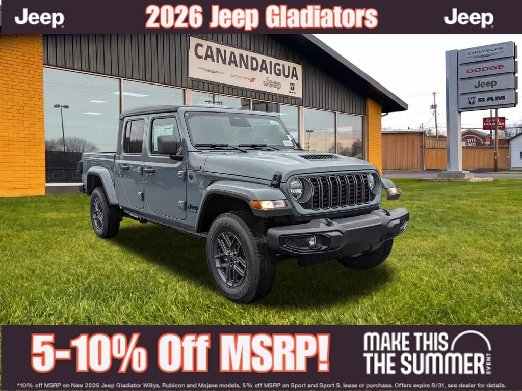 New 2026 Jeep Gladiator Sport S Pickup