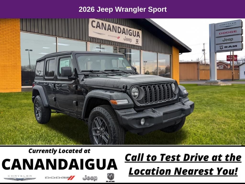 New 2026 Jeep Wrangler Sport Sport Utility