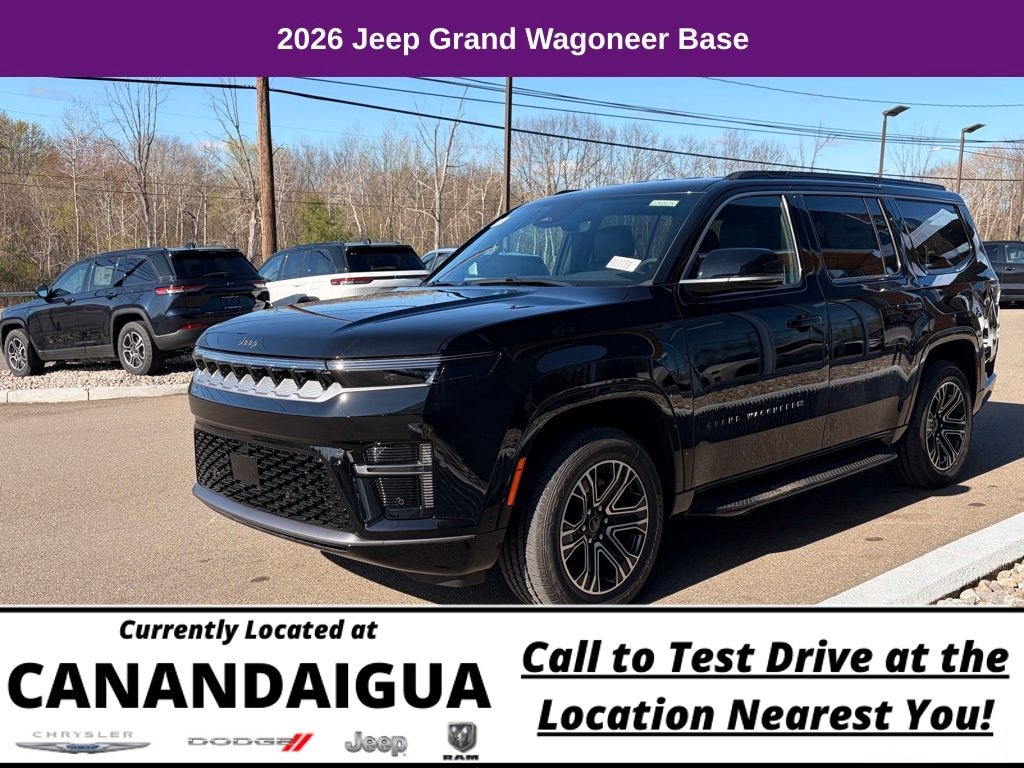 New 2026 Jeep Grand Wagoneer Sport Utility