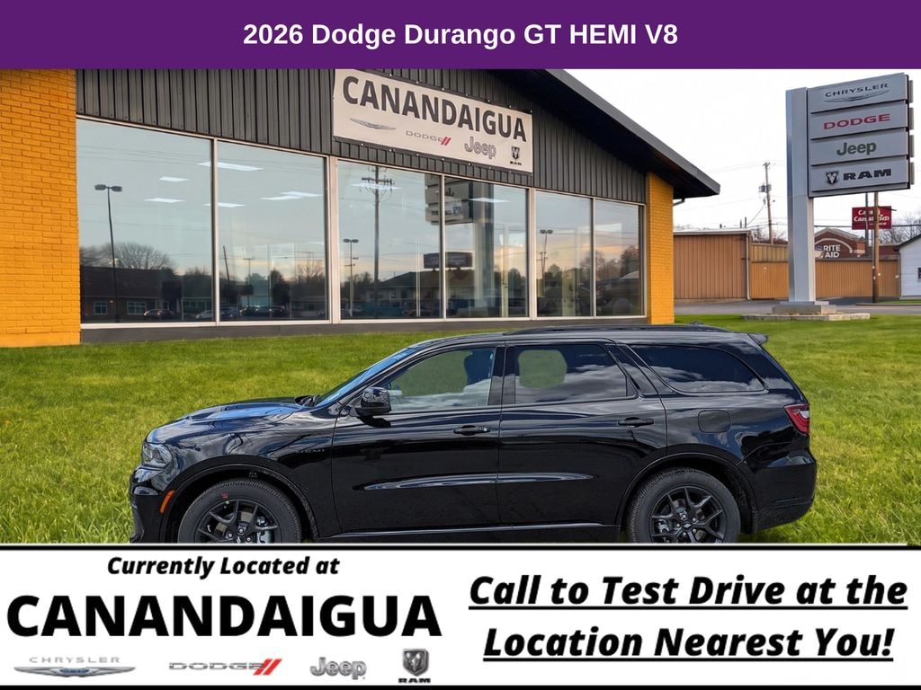 New 2026 Dodge Durango GT Hemi V8 Sport Utility