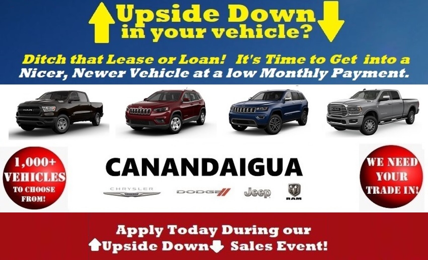 New Jeep, RAM, Dodge, Chrysler Car Dealer Canandaigua Chrysler Dodge