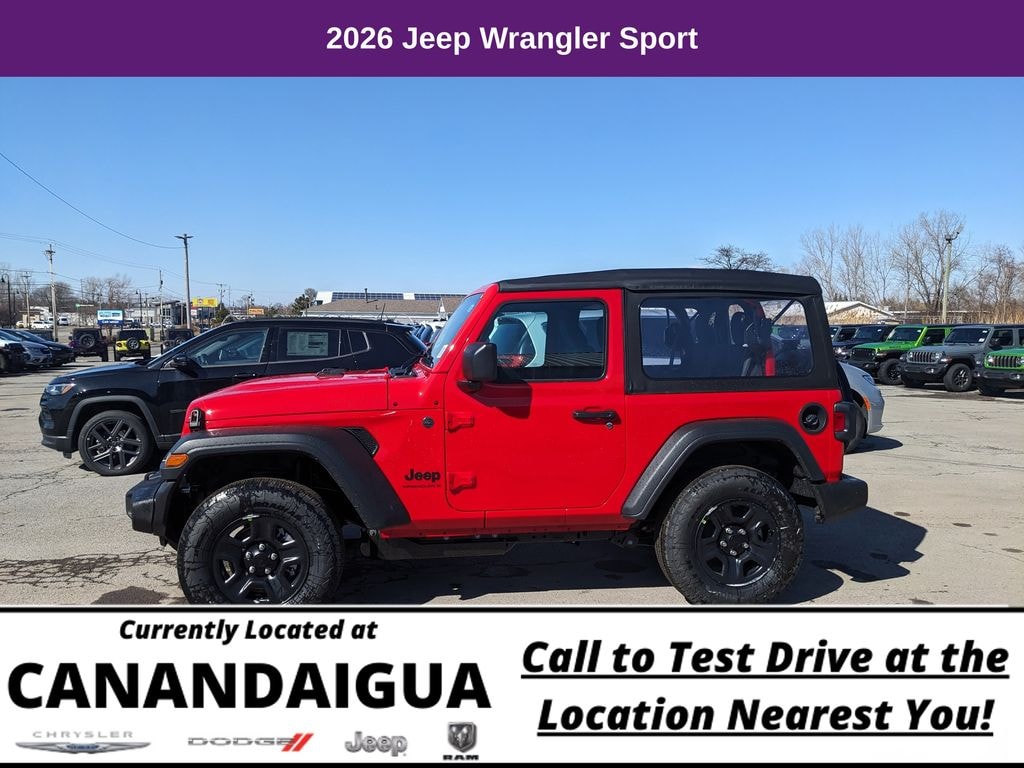 New 2026 Jeep Wrangler Sport Sport Utility