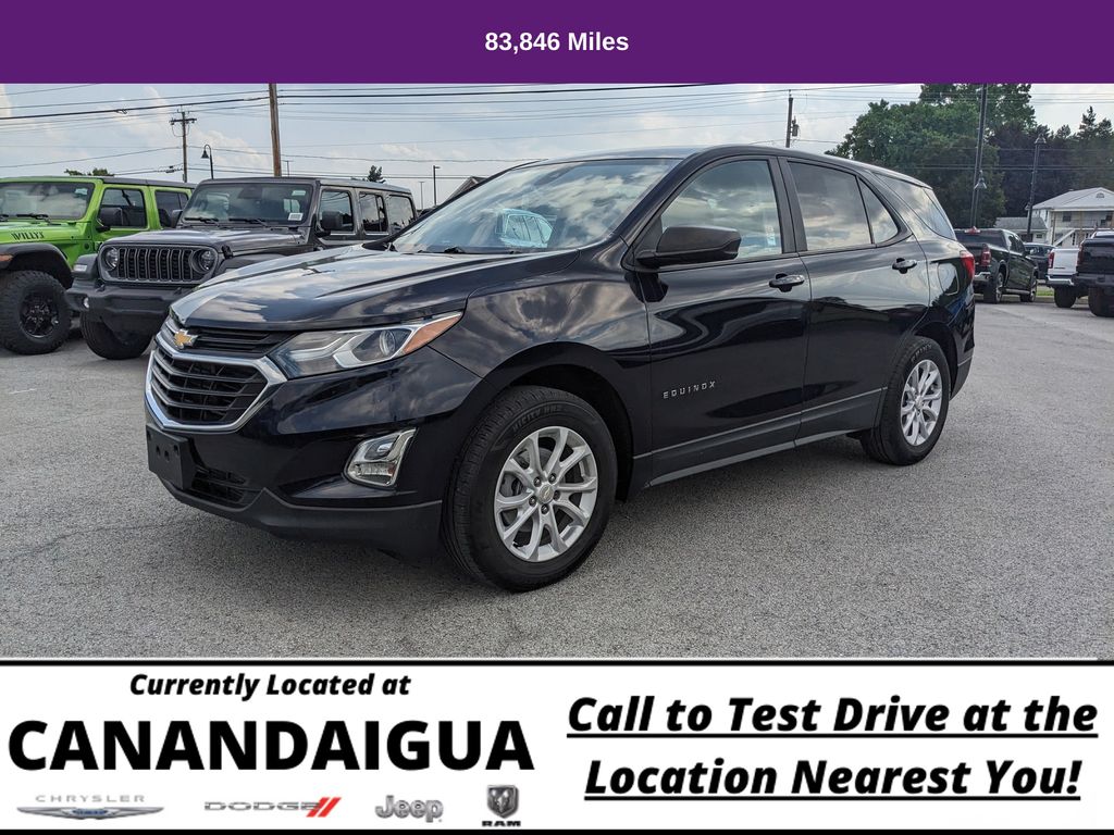 Used 2020 Chevrolet Equinox LS with VIN 3GNAXHEV5LS540922 for sale in Canandaigua, NY