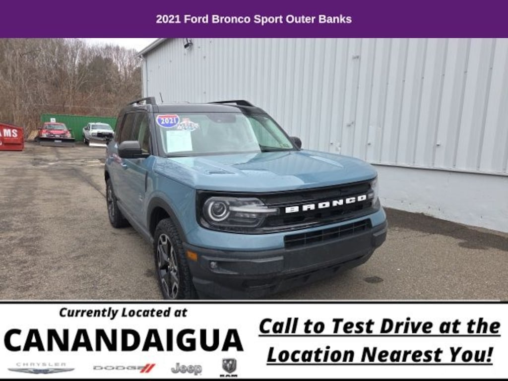Used 2021 Ford Bronco Sport Outer Banks SUV