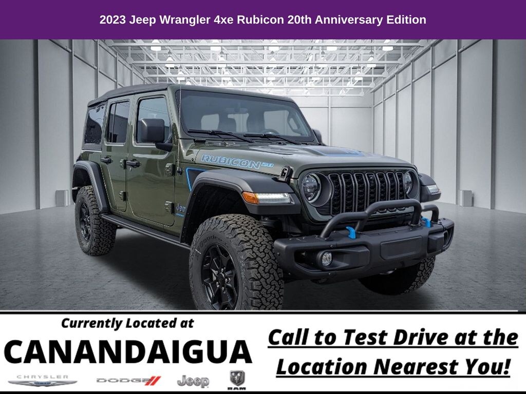 Used 2023 Jeep Wrangler 4xe Rubicon SUV