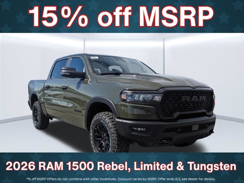 New 2026 Ram 1500 Rebel Pickup