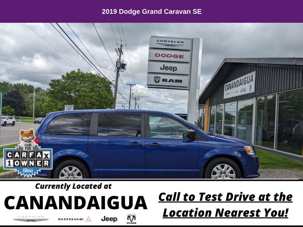 Used 2019 Dodge Grand Caravan SE Van Passenger Van