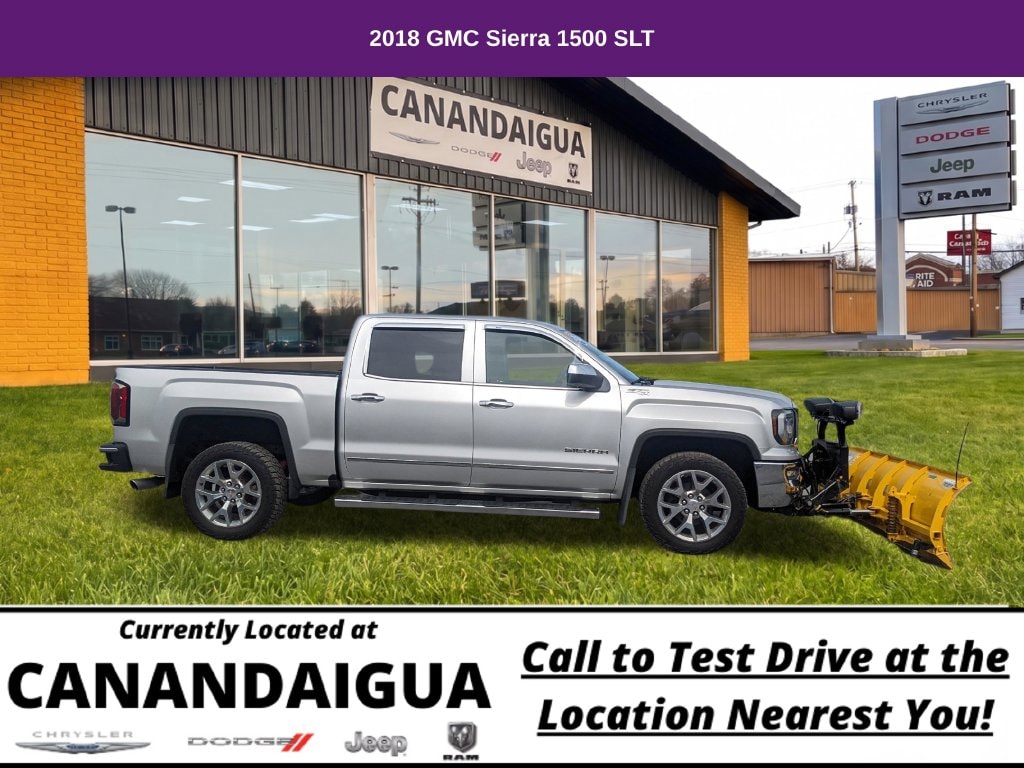 Used 2018 GMC Sierra 1500 SLT Truck Crew Cab