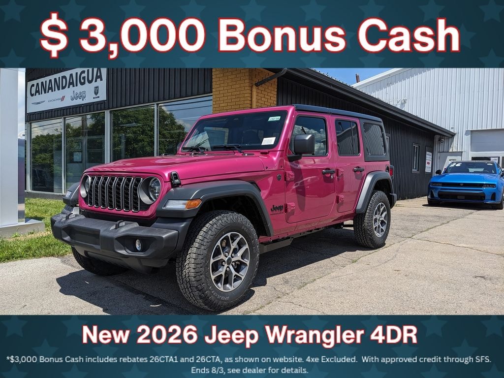 New 2026 Jeep Wrangler Sport S Sport Utility