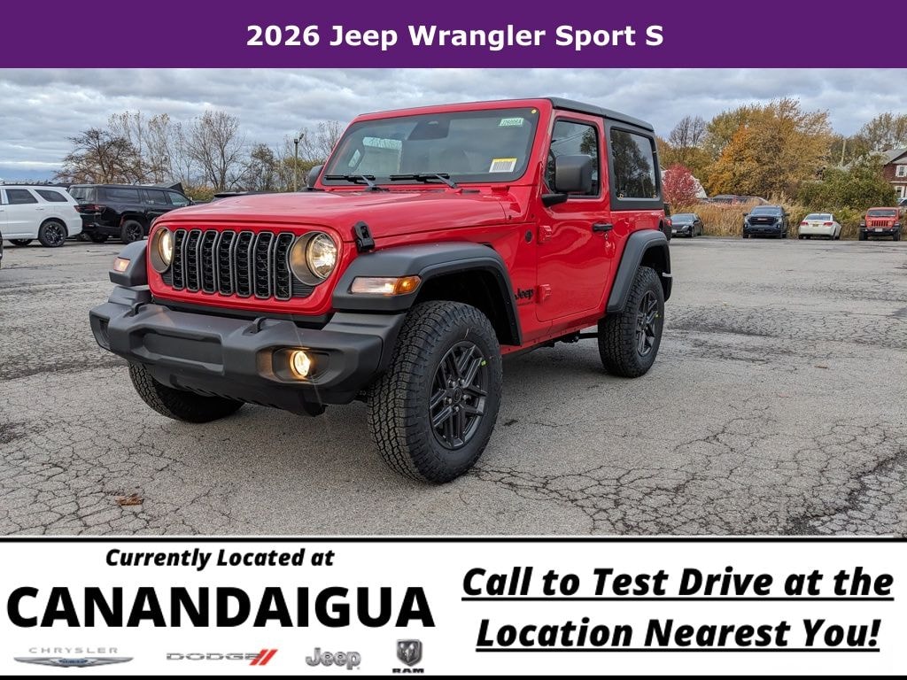 New 2026 Jeep Wrangler Sport S Sport Utility
