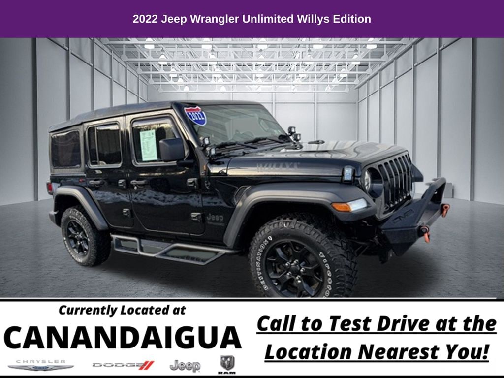 Used 2022 Jeep Wrangler Unlimited Sport SUV