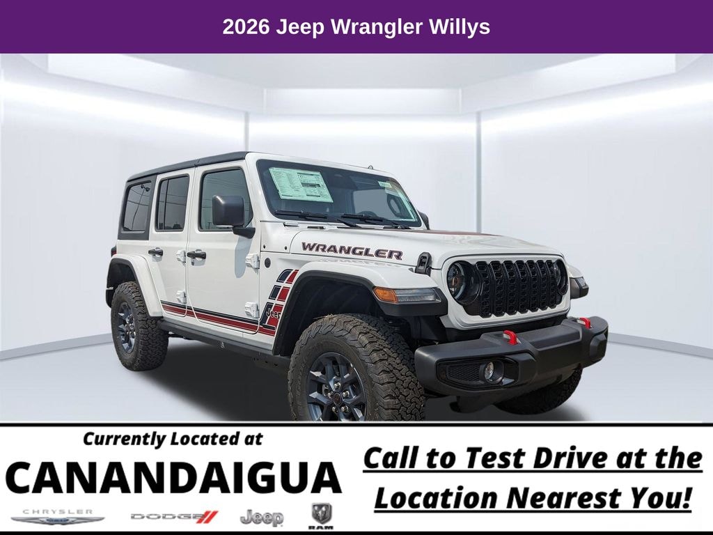 New 2026 Jeep Wrangler Sport Sport Utility