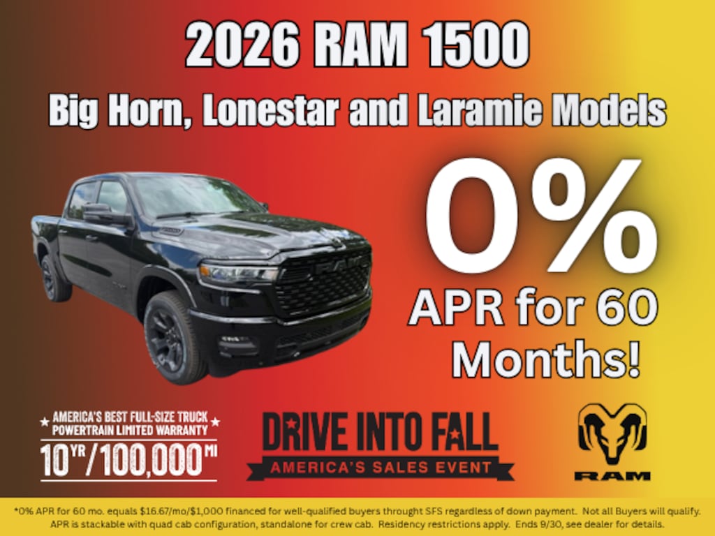 New 2026 Ram 1500 Big Horn/Lone Star Pickup
