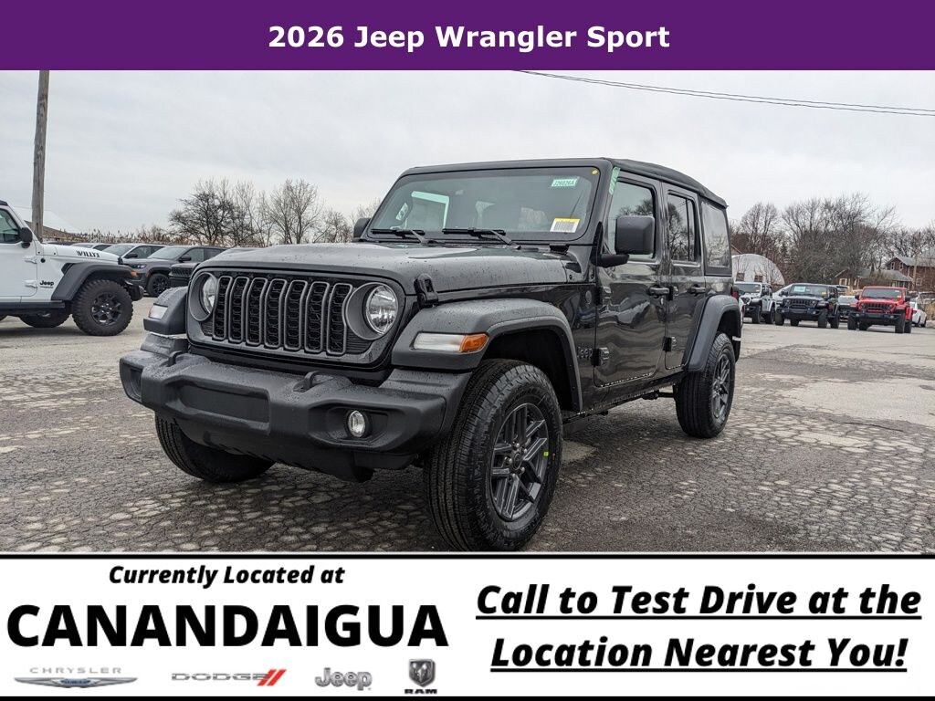New 2026 Jeep Wrangler Sport Sport Utility
