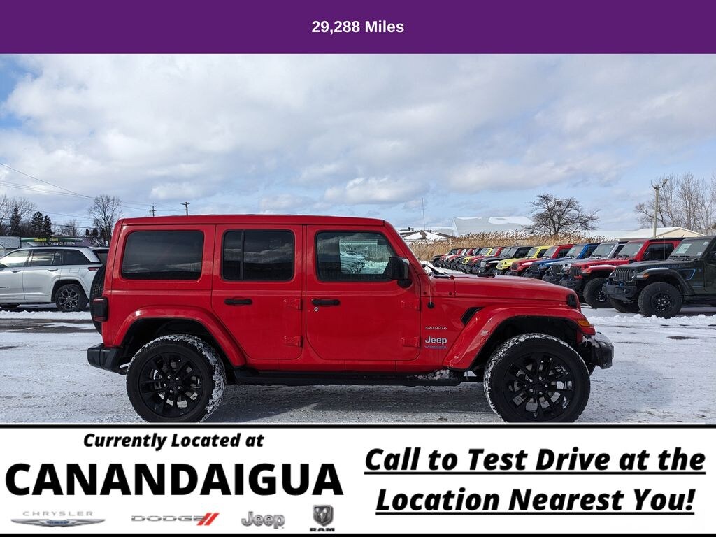 Used 2021 Jeep Wrangler 4xe Sahara SUV