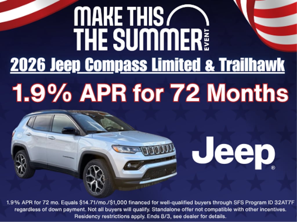 New 2026 Jeep Compass Limited Sport Utility