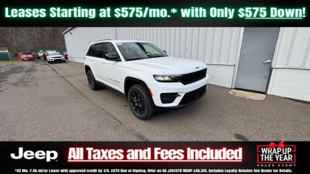 New 2025 Jeep Grand Cherokee Altitude X Sport Utility