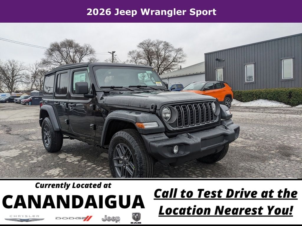 New 2026 Jeep Wrangler Sport Sport Utility