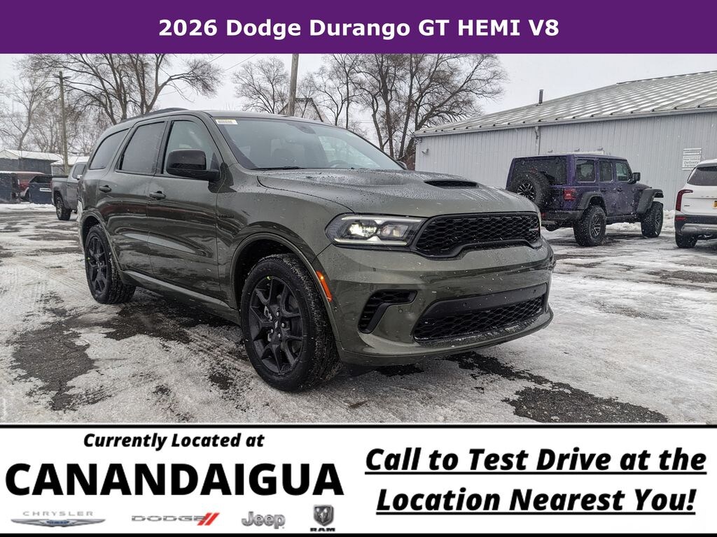 New 2026 Dodge Durango GT Hemi V8 Sport Utility