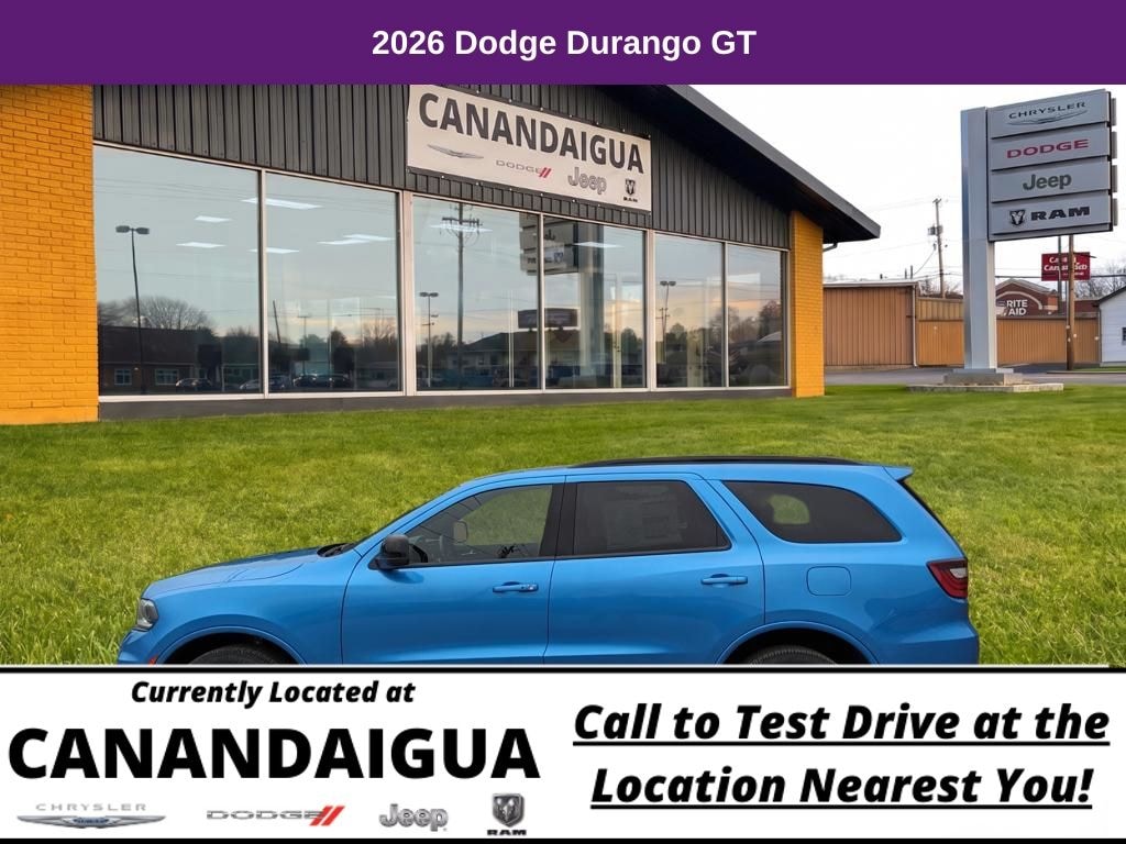 New 2026 Dodge Durango GT Sport Utility