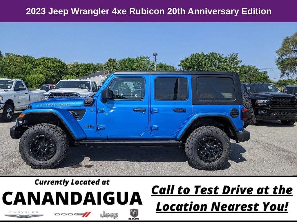 New 2023 Jeep Wrangler Rubicon 20th Anniversary Edition 4xe Sport Utility