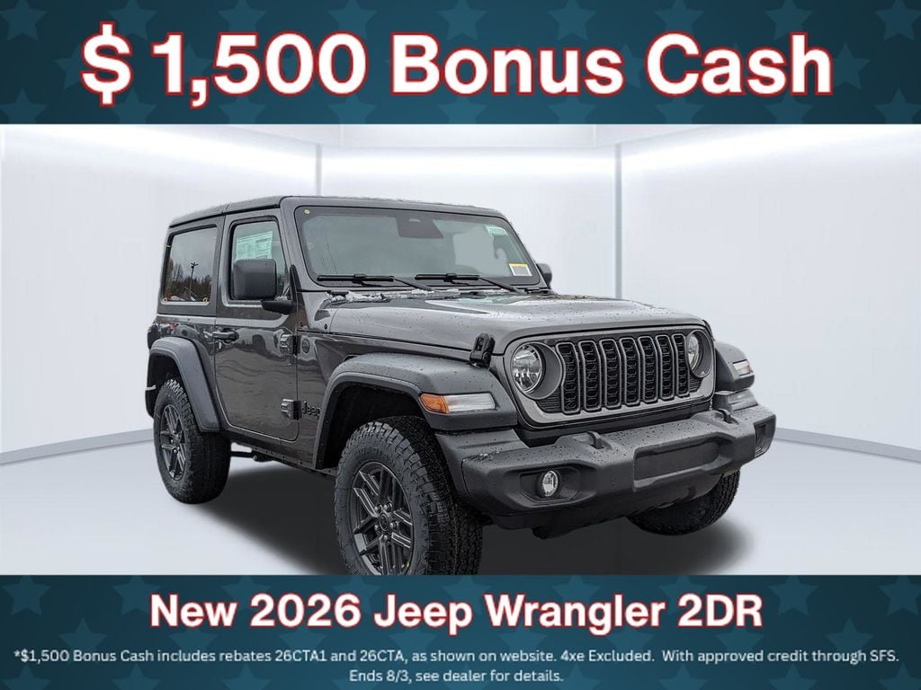 New 2026 Jeep Wrangler Sport S Sport Utility