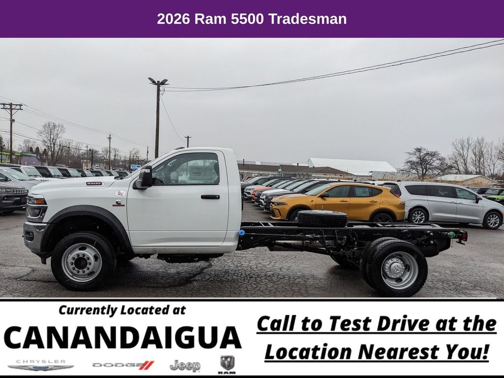 New 2026 Ram 5500HD Tradesman Pickup