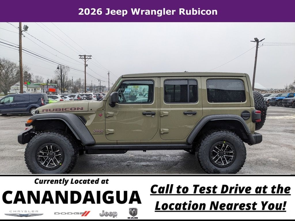 New 2026 Jeep Wrangler Rubicon Sport Utility