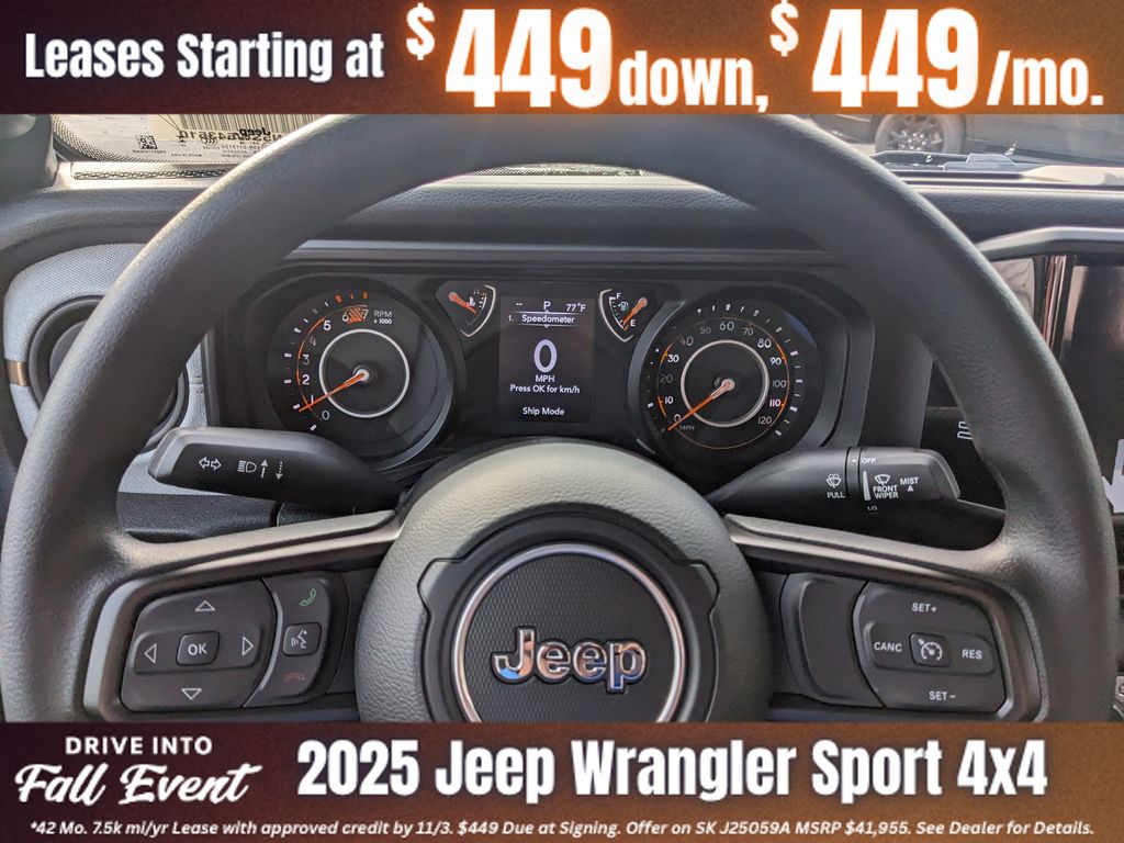 2025 Jeep Wrangler Two-Door Sport photo 2