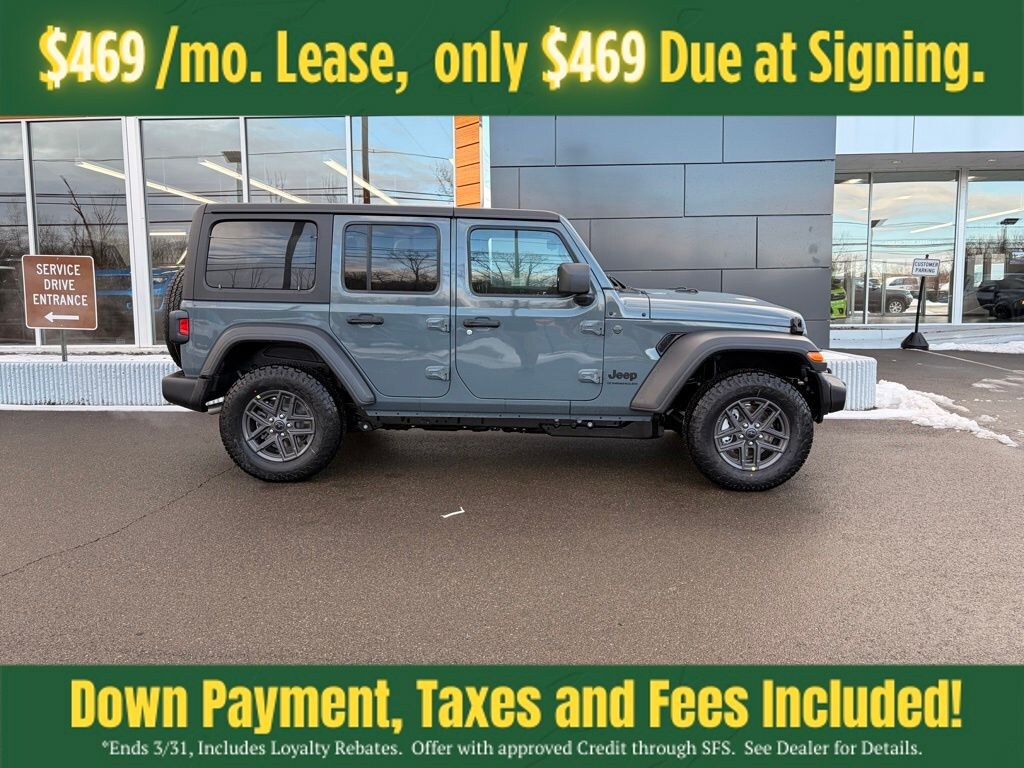 New 2026 Jeep Wrangler Sport S Sport Utility