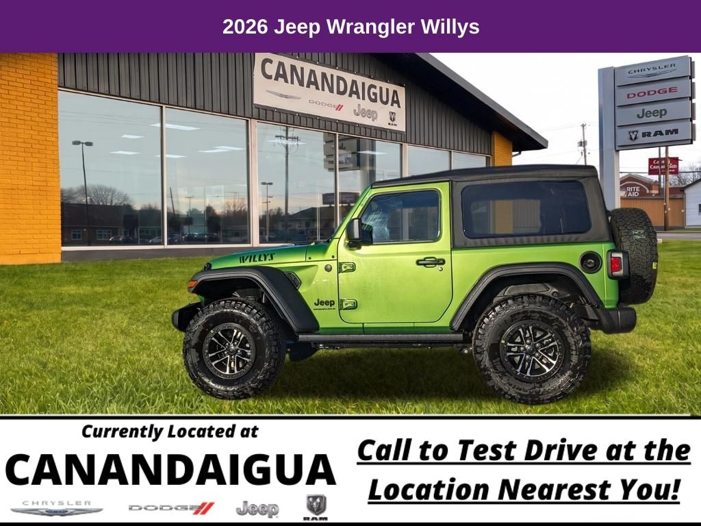New 2026 Jeep Wrangler Willys Sport Utility