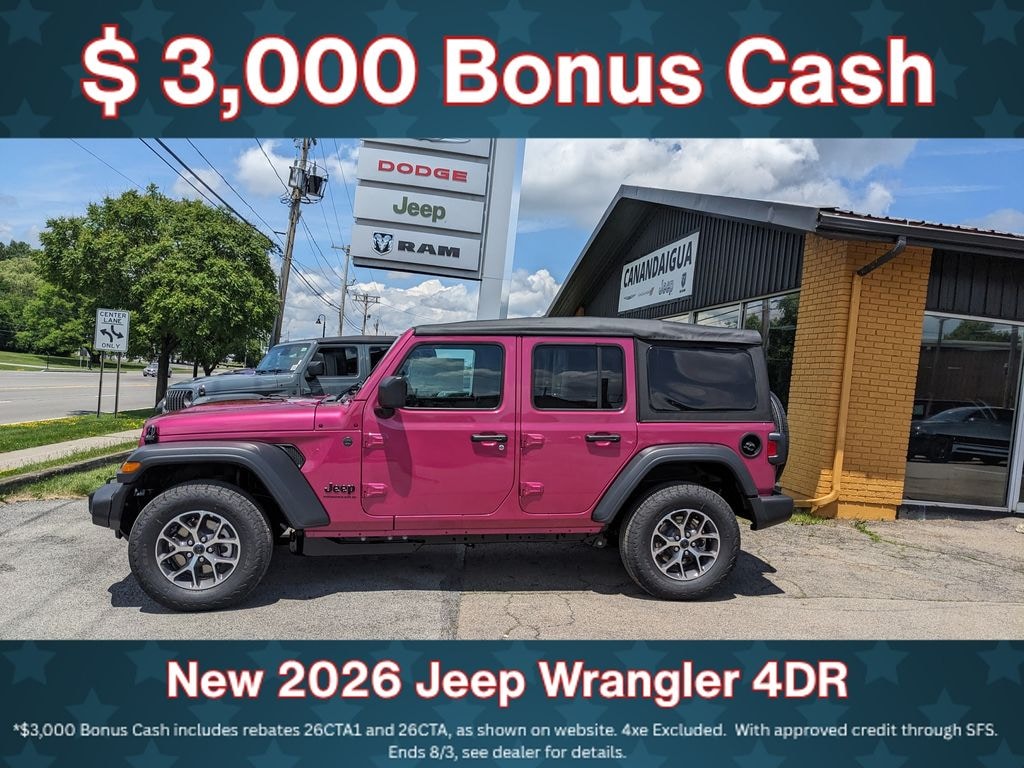 New 2026 Jeep Wrangler Sport S Sport Utility